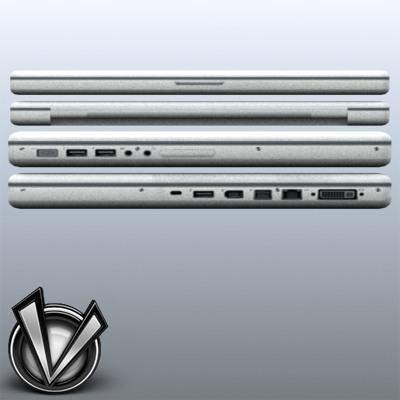 3D Model of Low-Poly, Game-Ready MacBookPro 17' - 3D Render 6